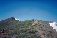 Summit along the ridgetop