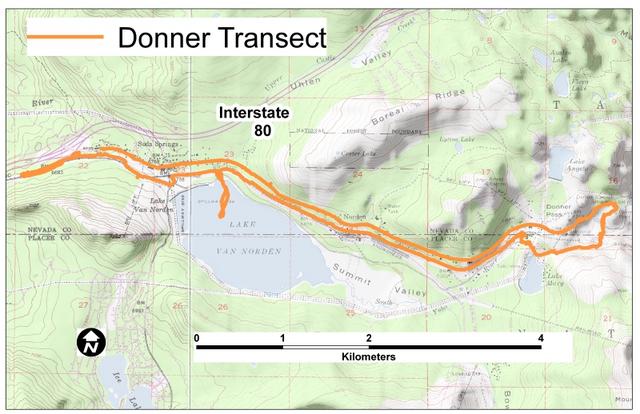 Donner Pass Transect