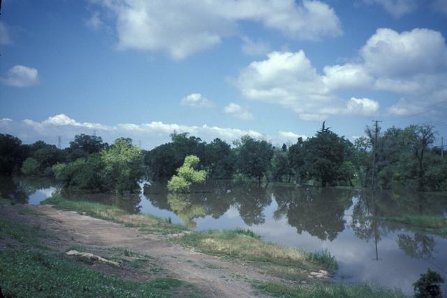 North Sacramento Flooded area