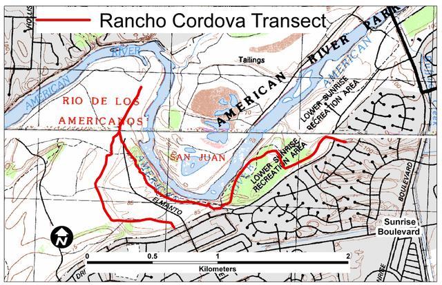 Rancho Cordova Transect